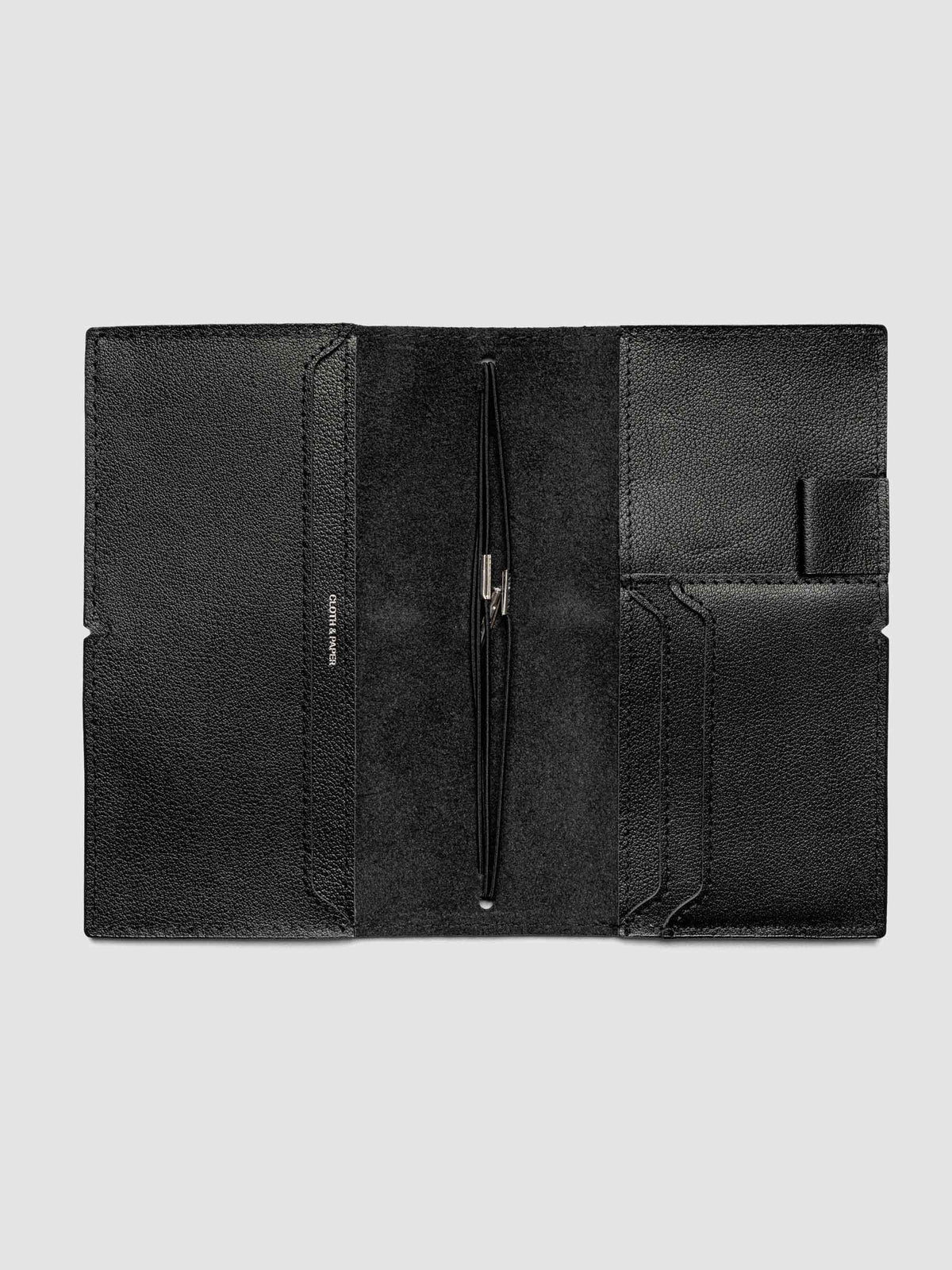 Genuine Leather Travel Notebook Cover | Pocket Plus: Bordeaux