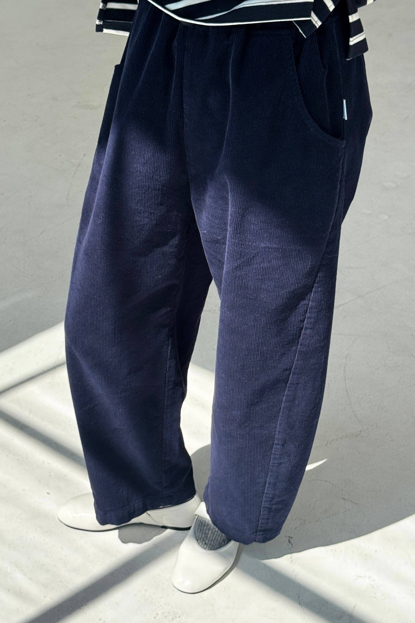 Corduroy Arc Pants Chocolate