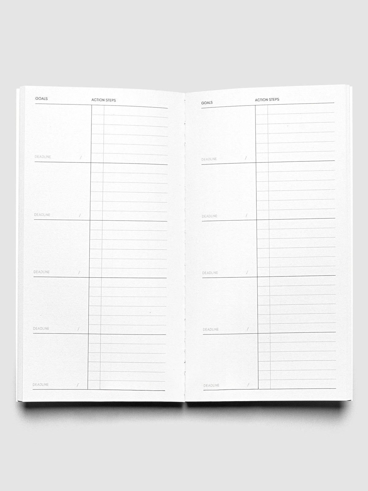 Travel Notebook | Pocket Plus: Daily Agenda | Aspen