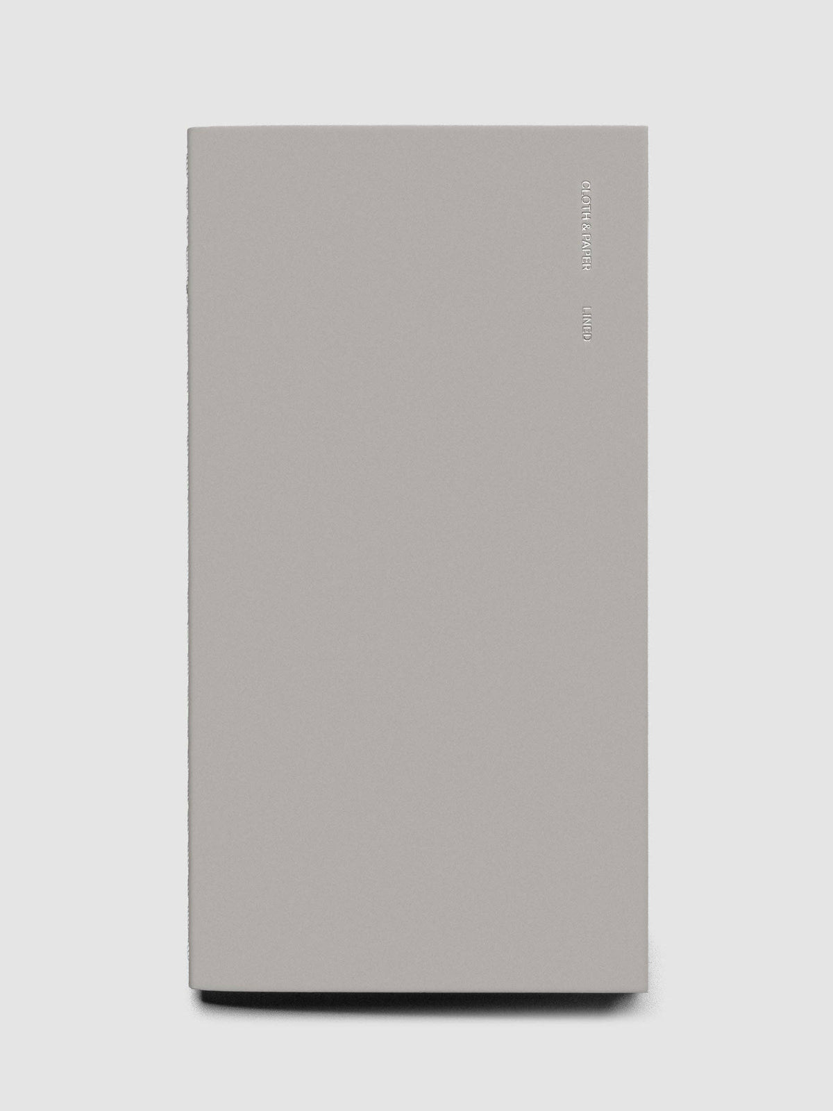 Travel Notebook | Pocket Plus: Lined Notes | Ash