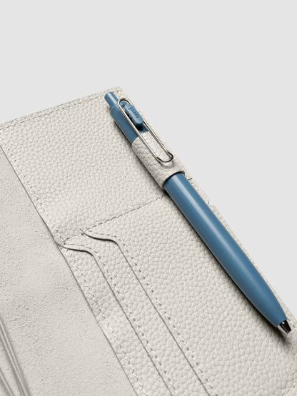 Genuine Leather Travel Notebook Cover | Pocket Plus: Bordeaux