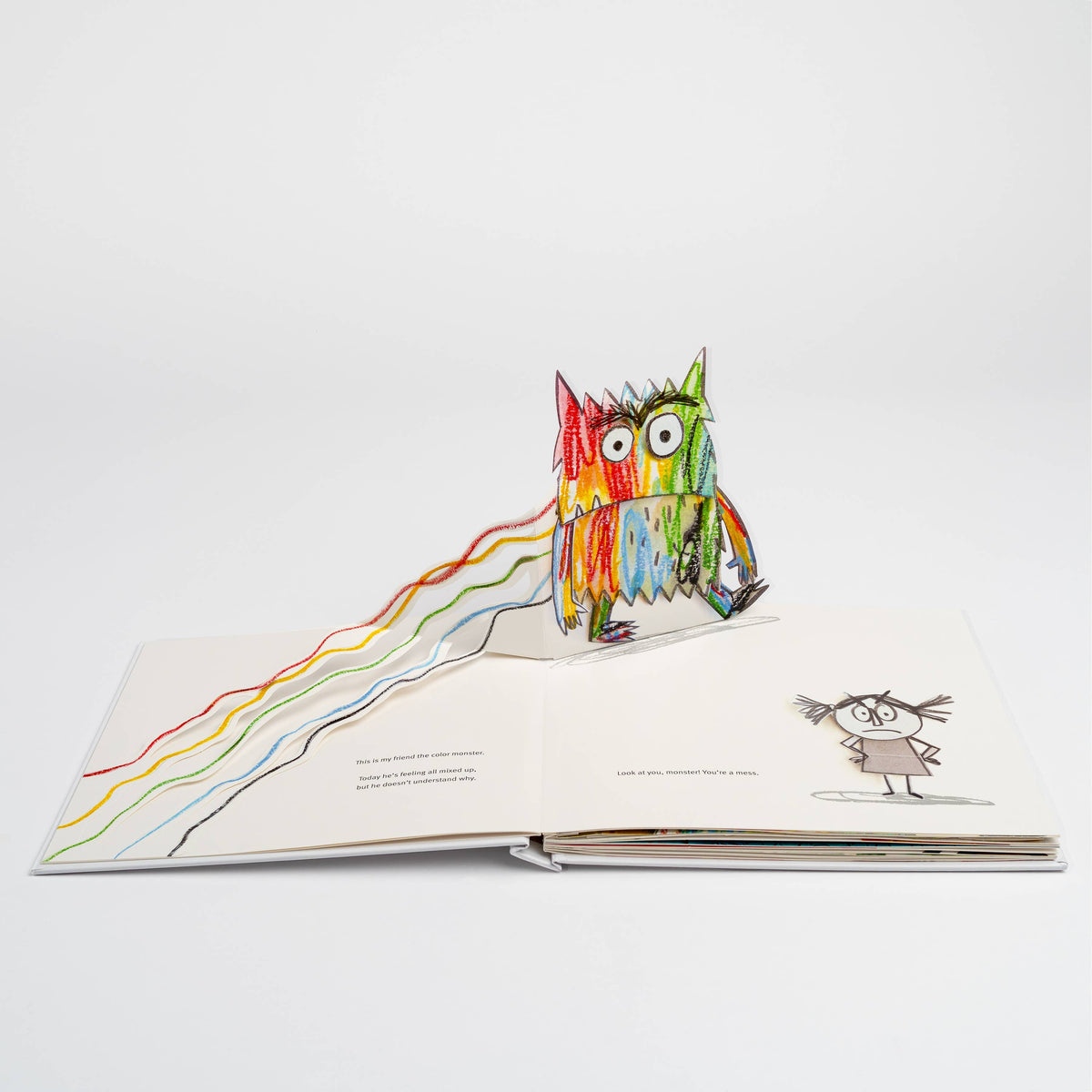 The Color Monster: A Pop-Up Book of Feelings: Paper Over Board