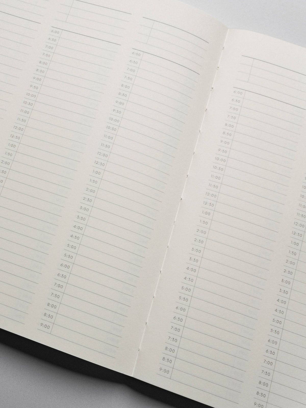 Perfect Bound Notebook | HP Classic: 30 Minute Time Block | Bordeaux