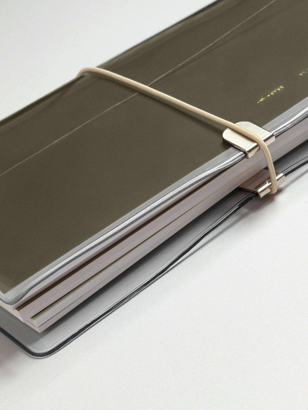 Clear Vinyl Travel Notebook Cover | A5 Slim: A5 Slim