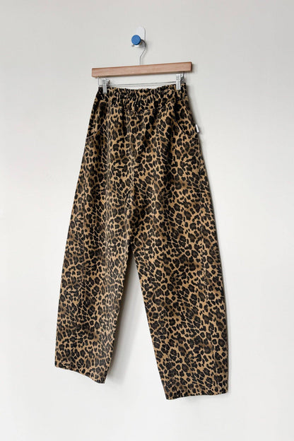 Long Arc Pants BLACK CANVAS