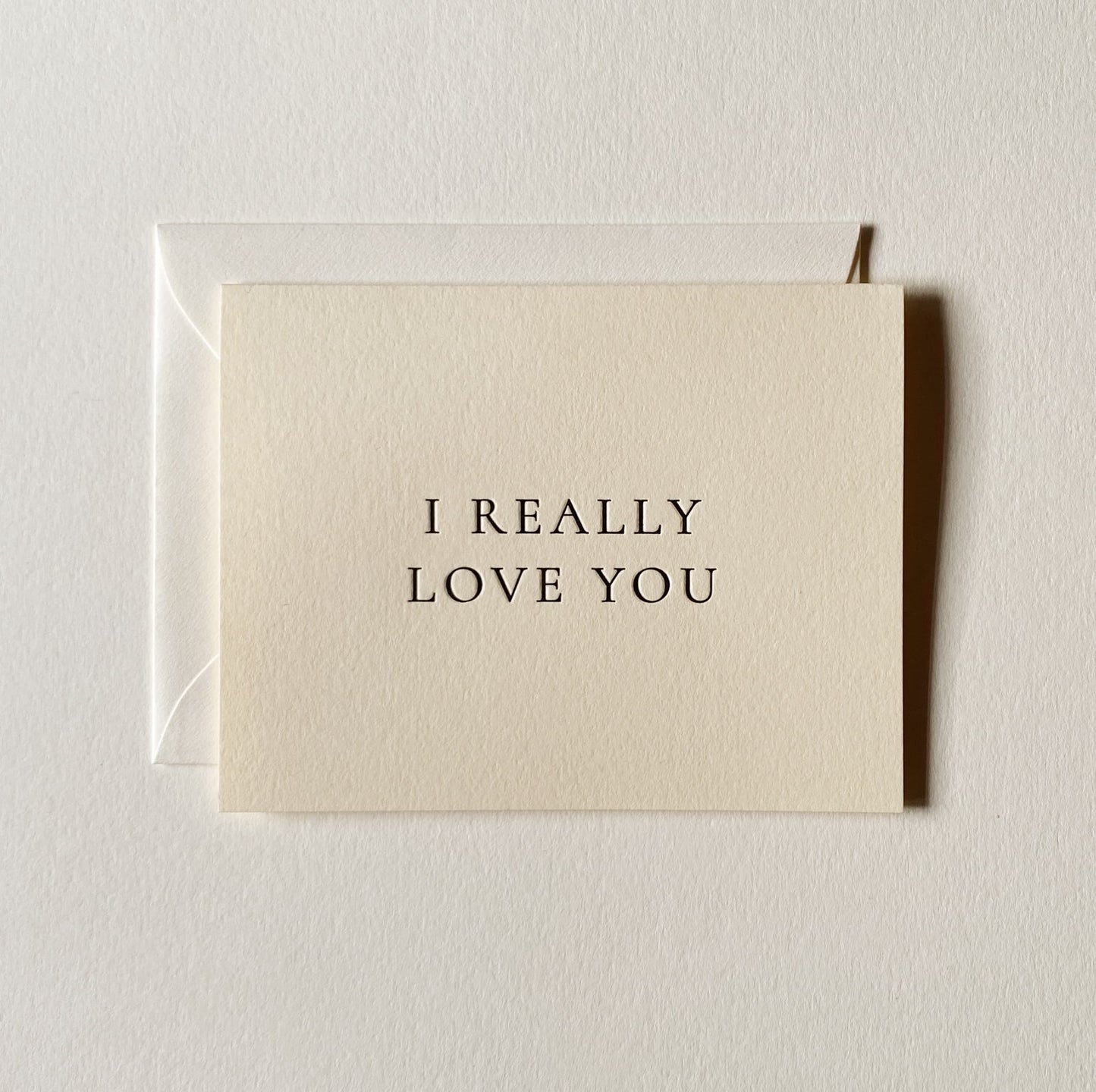 I Really Love You No. 20: Rust / Single Card