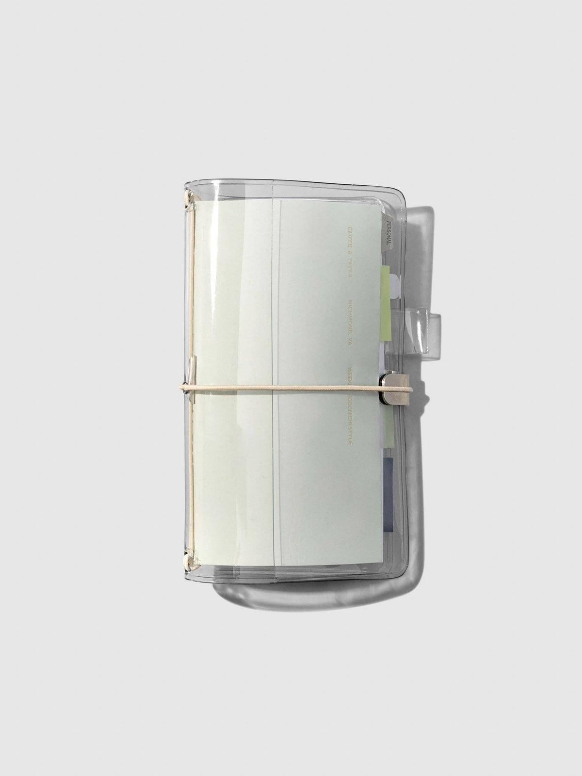 Clear Vinyl Travel Notebook Cover | Pocket Plus: Pocket Plus