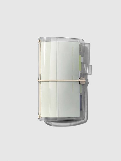 Clear Vinyl Travel Notebook Cover | Pocket Plus: Pocket Plus