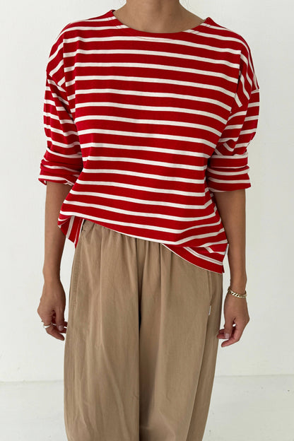 Sailor Top RED STRIPE