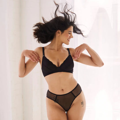 Jade Wireless Nursing Harness Bra