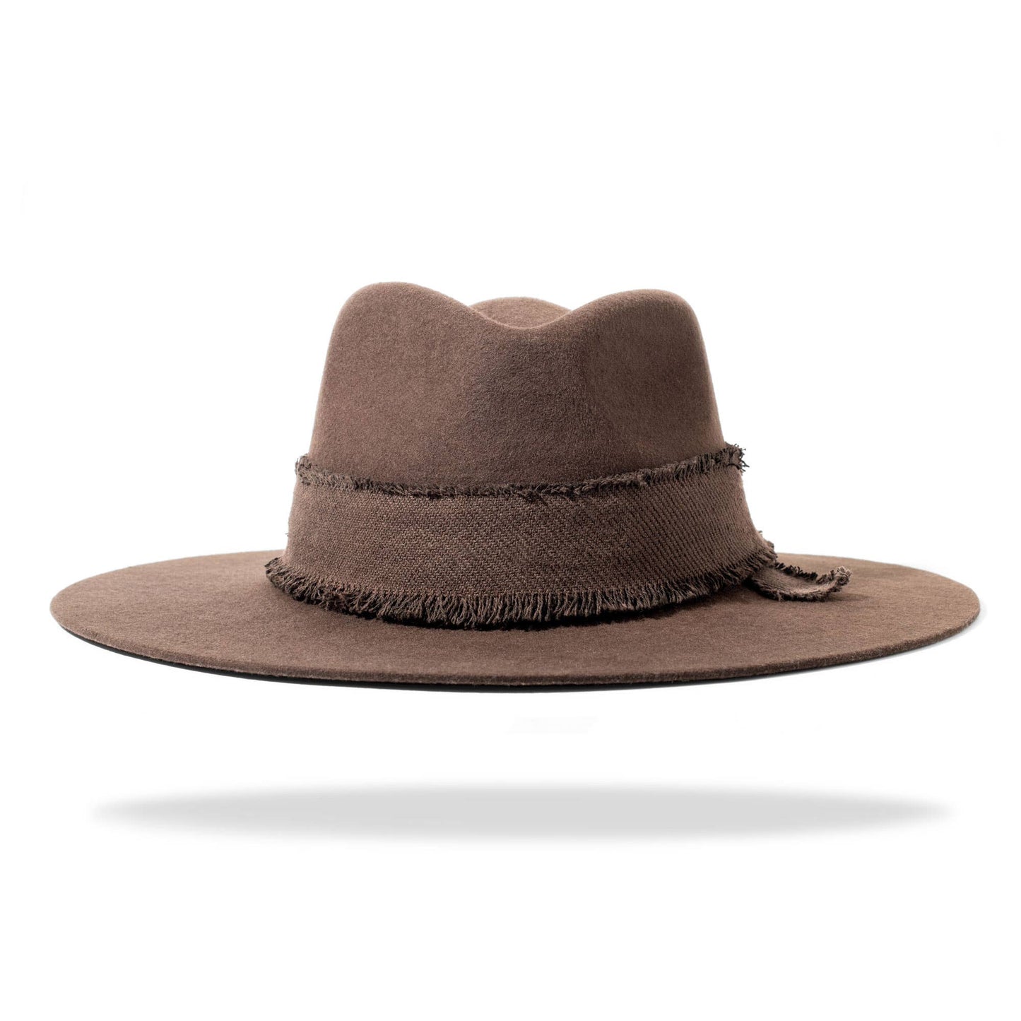 Wool Sahara Hat - Brown